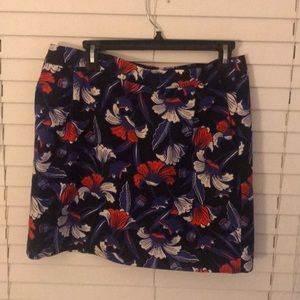 JCrew Floral Skirt
